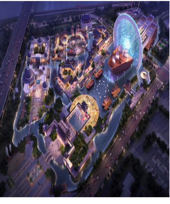 江蘇淮安 漕運城概念景觀(guān)建筑設計