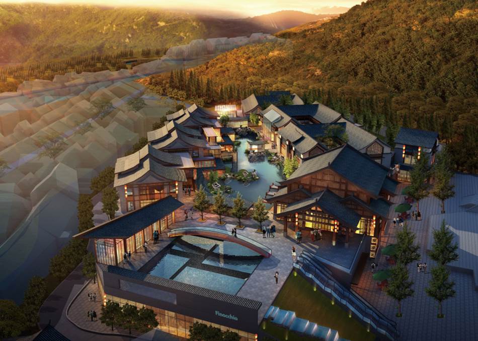 都江堰陜西街景觀(guān)建筑設計
