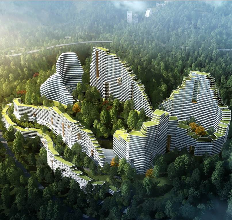 峨眉山香花嶺 峨眉山商業(yè)休閑一體化概念規劃設計