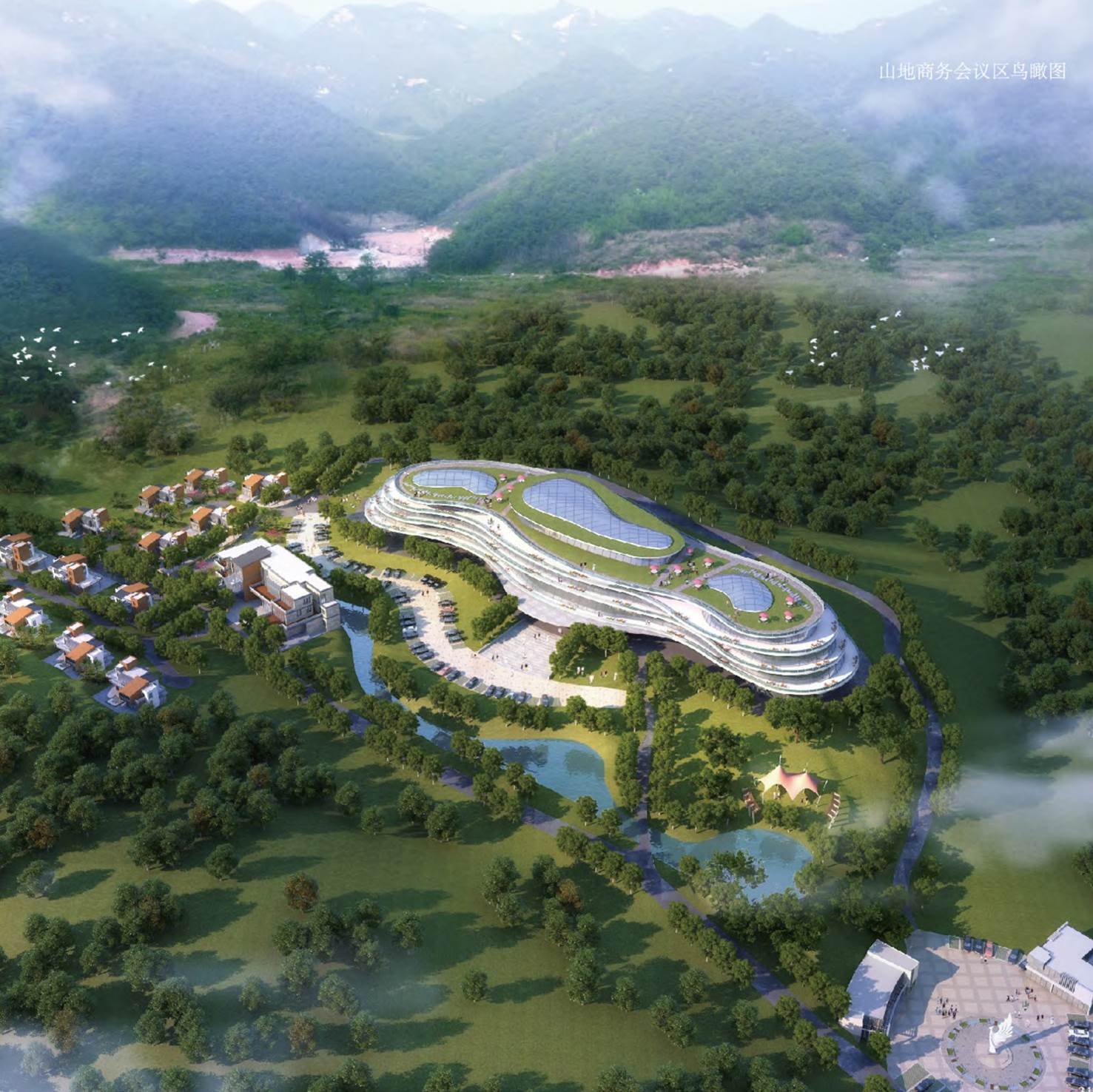 廣西桂林市   藍溪谷國家養生度假區修建性詳細規劃