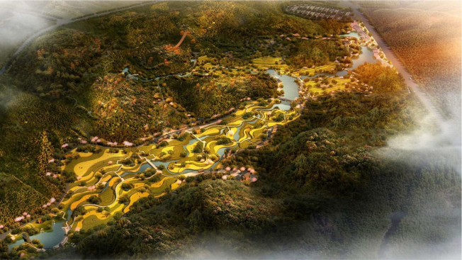 貴山秀水憶鄉愁建筑設計