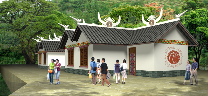 靈峰苗寨村落風(fēng)貌改造建筑設計