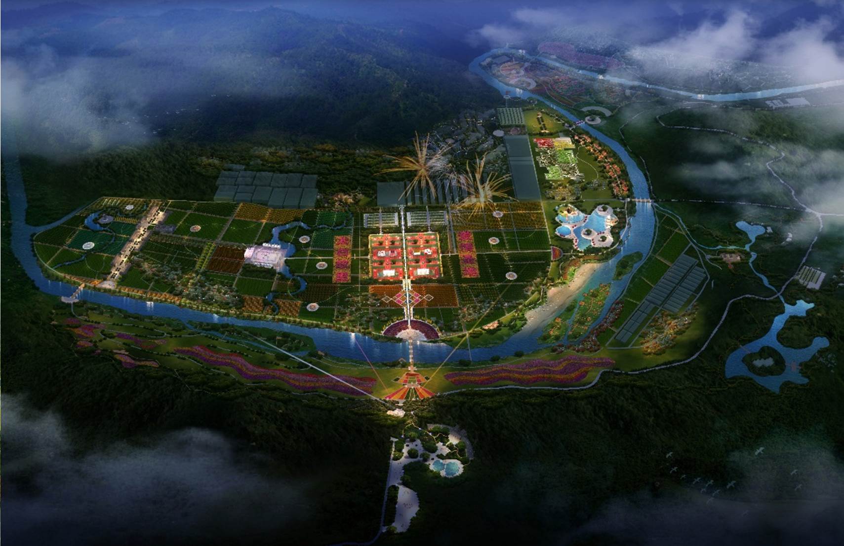 百年好合愛(ài)情谷旅游景區建筑設計