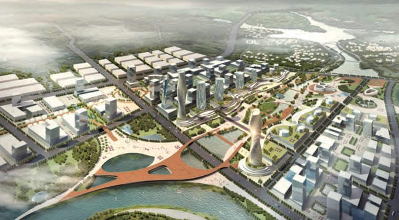 廣東增成高科技新城城市建筑設計