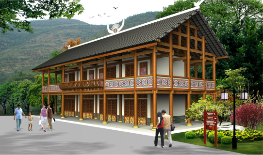 靈峰苗寨村落風(fēng)貌改造景觀(guān)設計