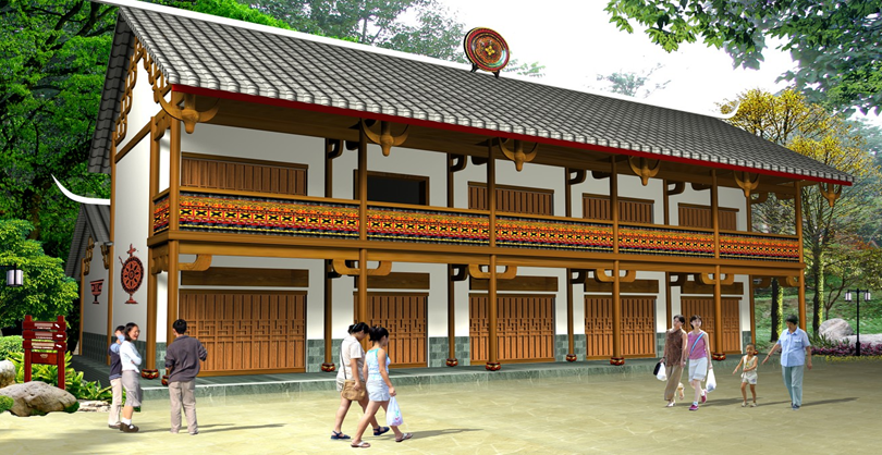 小河彝寨村落風(fēng)貌改造景觀(guān)設計